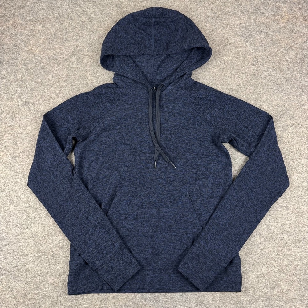 Outdoor Voices Hoodie‎ Pullover Polyester Stretch Blue Womens Small S